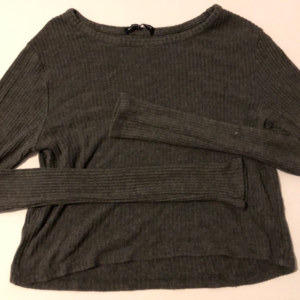 Brandy Melville gray long sleeve